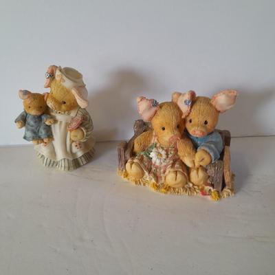 This Little Piggy - Numbered Little Pig Figures Pic Collectible miniatures