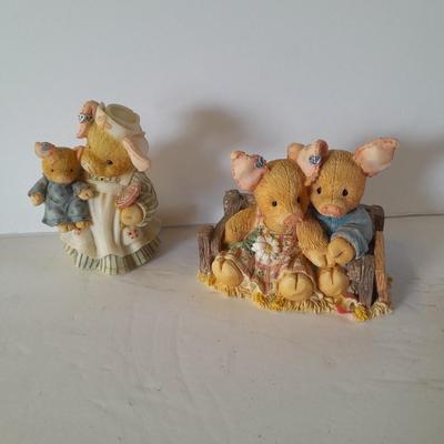 This Little Piggy - Numbered Little Pig Figures Pic Collectible miniatures