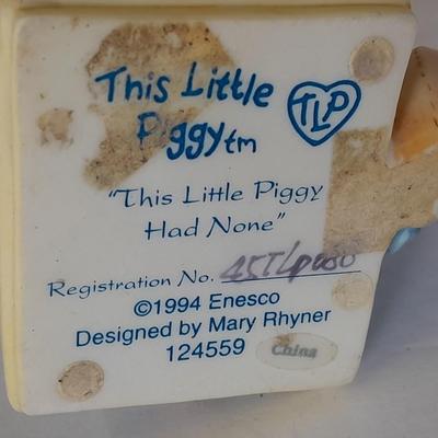 This Little Piggy & Enesco - Little Pig Figures Pig Collectible miniatures