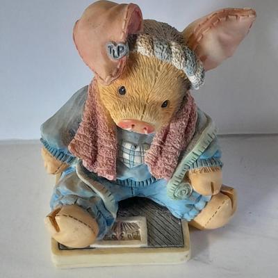 This Little Piggy & Enesco - Little Pig Figures Pig Collectible miniatures