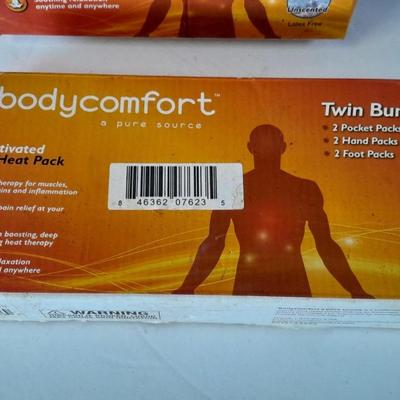 New Body Comfort Instant heat pack - click activated REUSABLE!