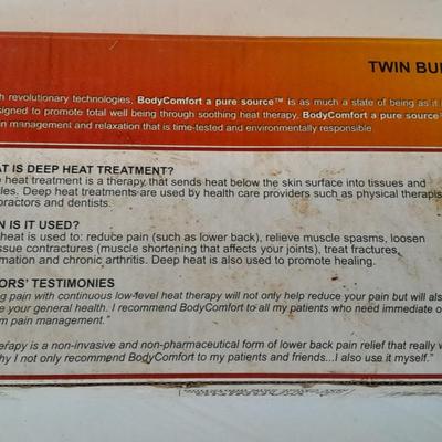 New Body Comfort Instant heat pack - click activated REUSABLE!