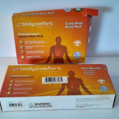 New Body Comfort Instant heat pack - click activated REUSABLE!