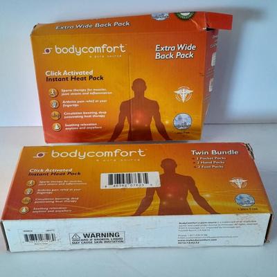 New Body Comfort Instant heat pack - click activated REUSABLE!