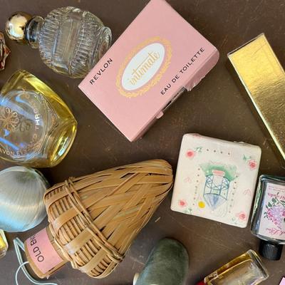 Lot of perfume bottles