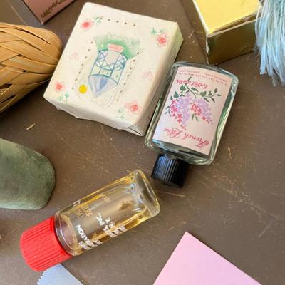 Lot of perfume bottles