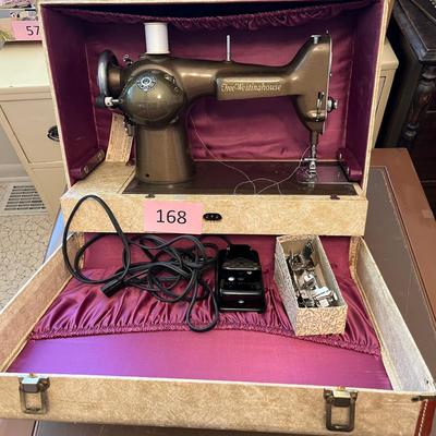 Vintage Westinghouse Sewing Machine w/attachments