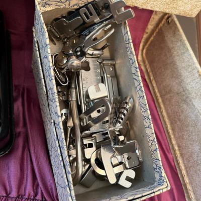 Vintage Westinghouse Sewing Machine w/attachments
