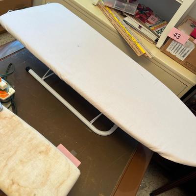 Iron & table top Ironing board