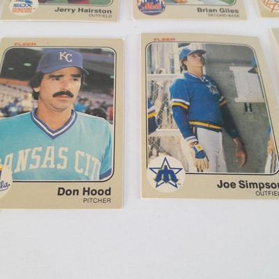 Fleer Baseball trading cards