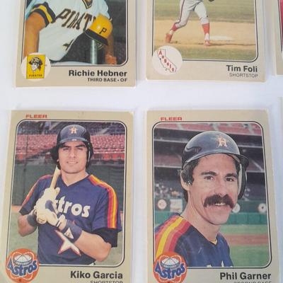 Fleer Baseball trading cards