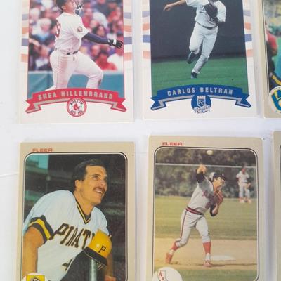 Fleer Baseball trading cards