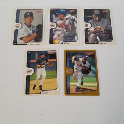 Victory Baseball trading cards