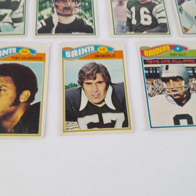 Vintage Football trading cards