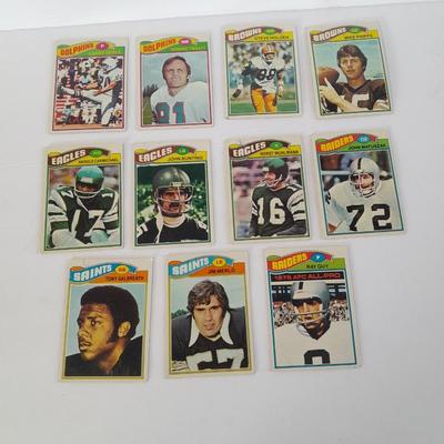 Vintage Football trading cards
