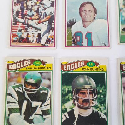 Vintage Football trading cards