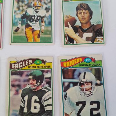 Vintage Football trading cards
