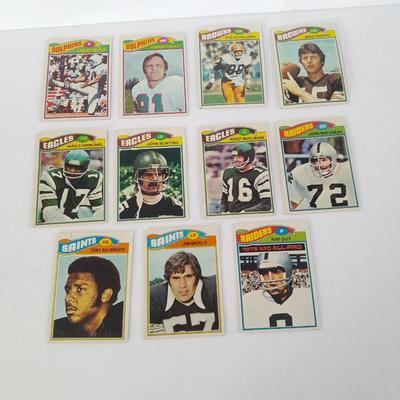 Vintage Football trading cards