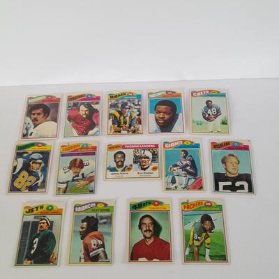 Vintage Football trading cards