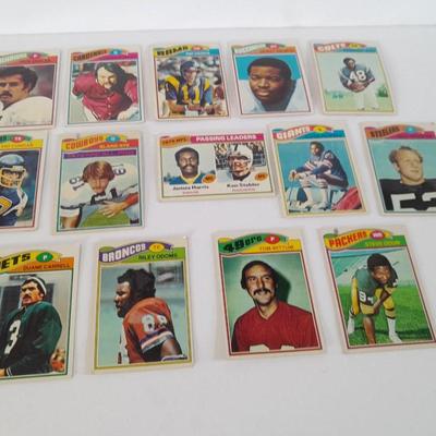 Vintage Football trading cards
