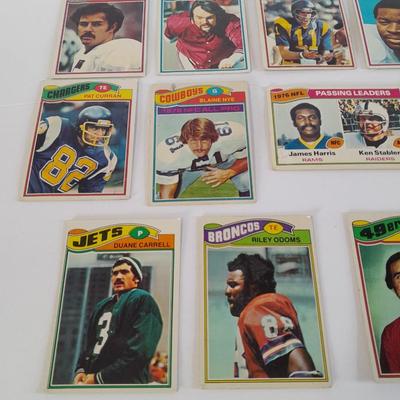 Vintage Football trading cards