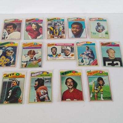 Vintage Football trading cards