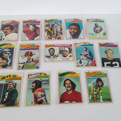 Vintage Football trading cards