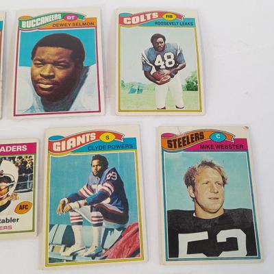 Vintage Football trading cards