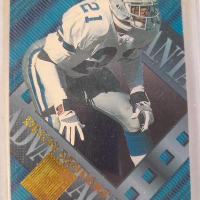 Deon Sanders Advantage trading card