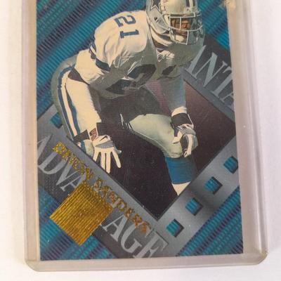 Deon Sanders Advantage trading card