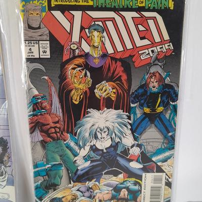 Three X-men Comic books