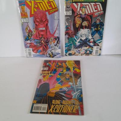 Three X-men Comic books