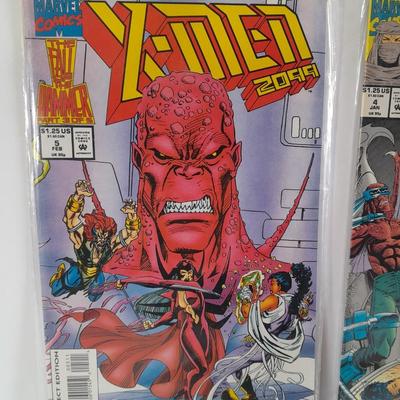 Three X-men Comic books