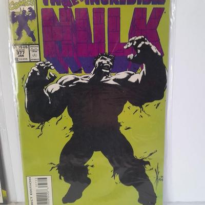 Two Hulk Comic books