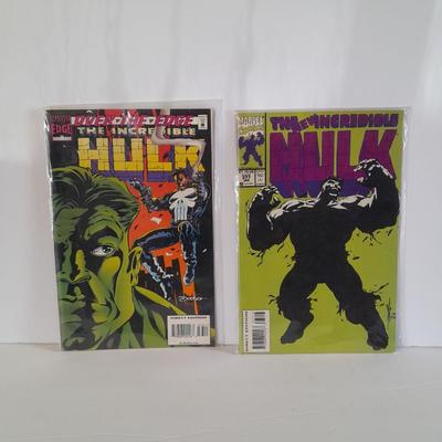 Two Hulk Comic books
