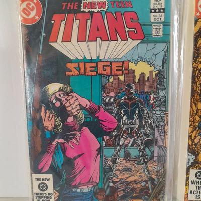 Three Titans Comic books