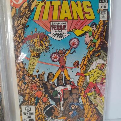 Three Titans Comic books