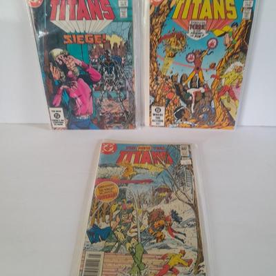 Three Titans Comic books