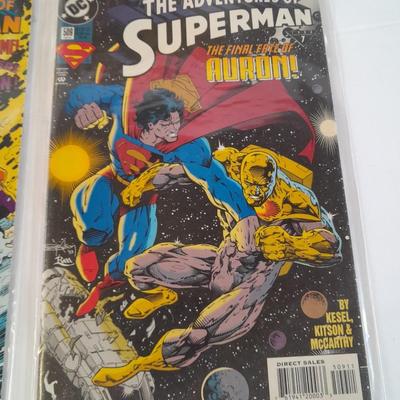 Five Superman Comic Books