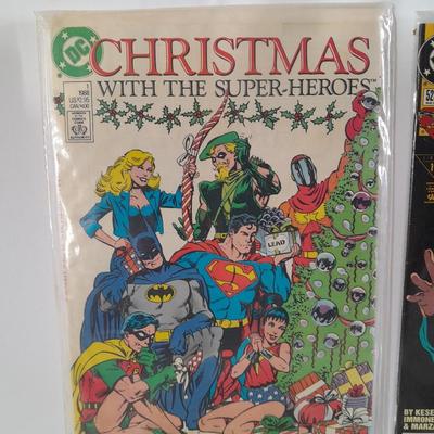 Five Superman Comic Books