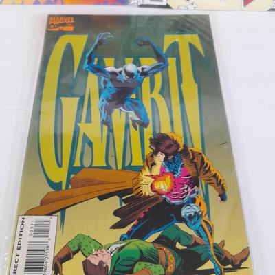 Three Gambit Comic books