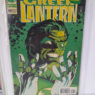Two Green Lantern Comic books