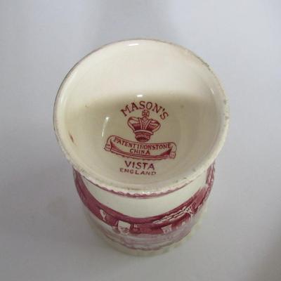 Vintage Mason's England Vista Double Egg Cup