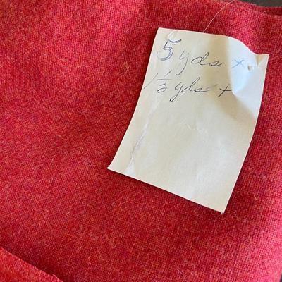 Unusual Red fabric