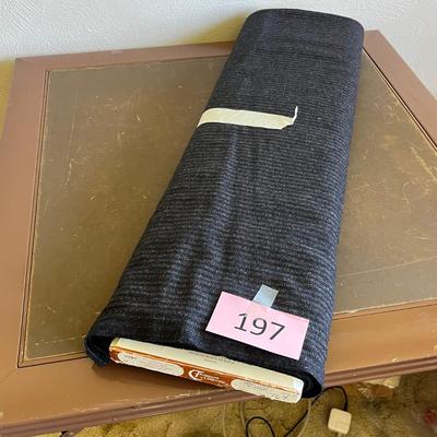 Bolt of print fabric