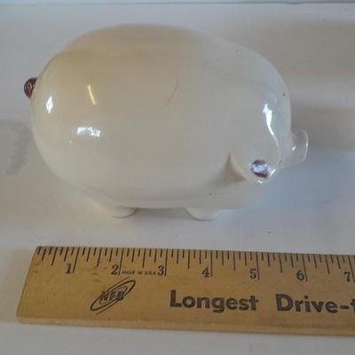 Pig figures White Pig family, large pig, funny face pig, and more
