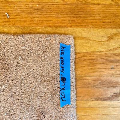 Beige carpet