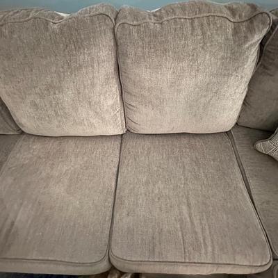 Beautiful grey sectional