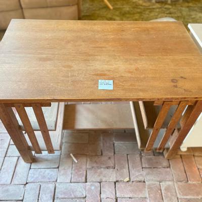 Quarter sawn oak table