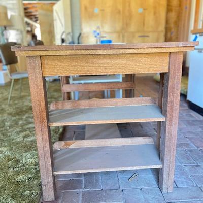 Quarter sawn oak table